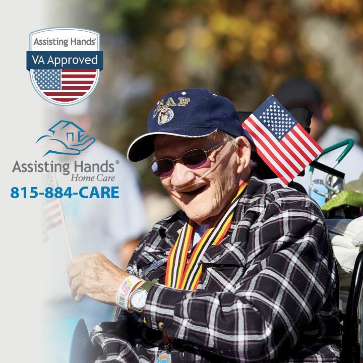 In Home Care for Veterans Care for Our Heroes Assisting Hands Rockford
