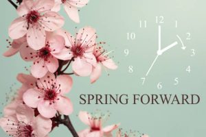 Spring Forward Today!