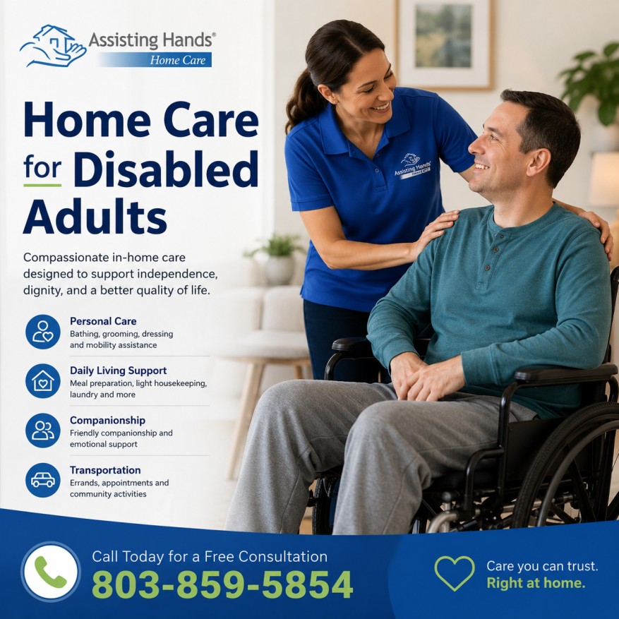Home care for disabled adults