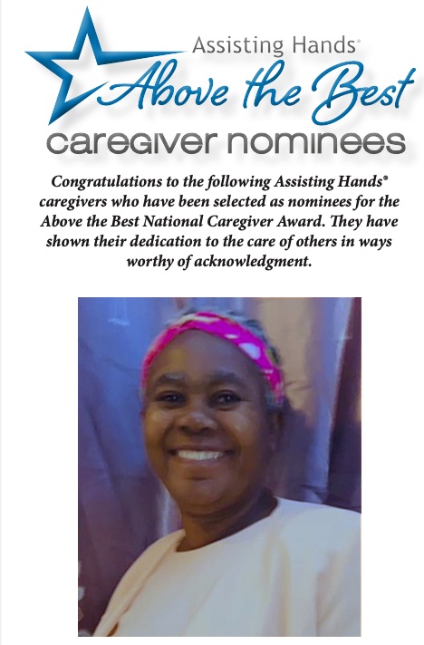 Assisting Hands Lee & Charlotte County's Fifie Guerrier wins November Above  the Best! - Home Care | Fort Myers, Bonita Springs, Estero and Cape Coral FL