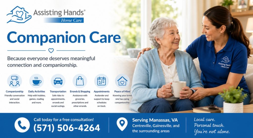 Companion care for meaningful connections