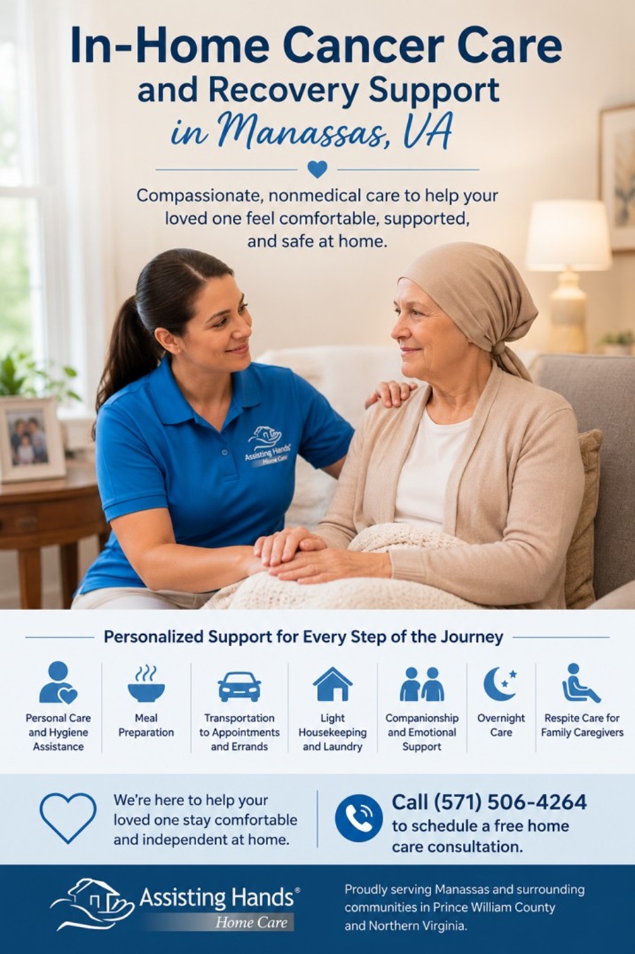 Compassionate in-home cancer care services