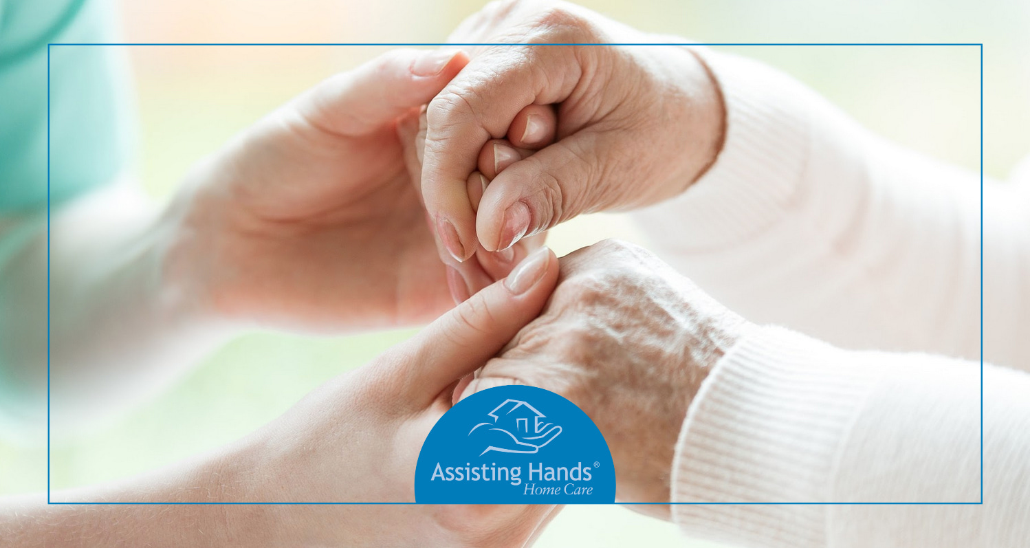 Assisting Hands caregivers take care of elderly skin and health
