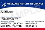 A sample Medicare Health Insurance card showing enrollment in Medicare Part A and Part B, which is one of the key eligibility requirements for the Medicare GUIDE program. Families considering home health care services in Murray, UT can check their loved one's Medicare card to confirm enrollment. Qualifying for the Medicare GUIDE program starts with verifying this foundational piece of coverage. 