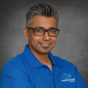 Alim Haji, owner of Assisting Hands Home Care Lewisville