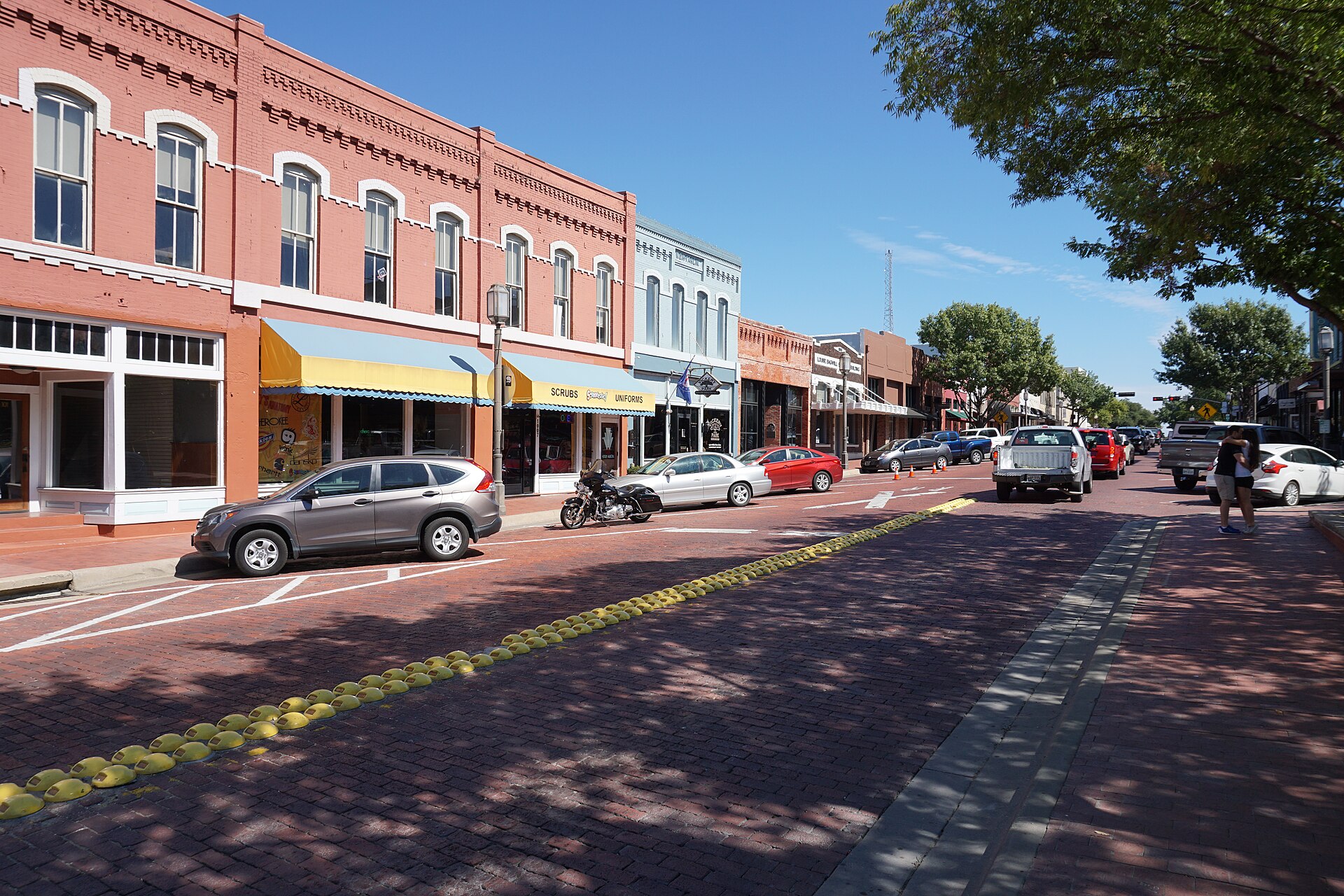 Historic 15th Street in the Downtown Plano Arts District, Plano, Texas