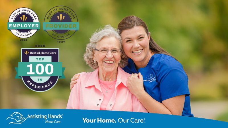 Assisting Hands Arlington Heights Named a 2026 Top 100 Leader in Experience