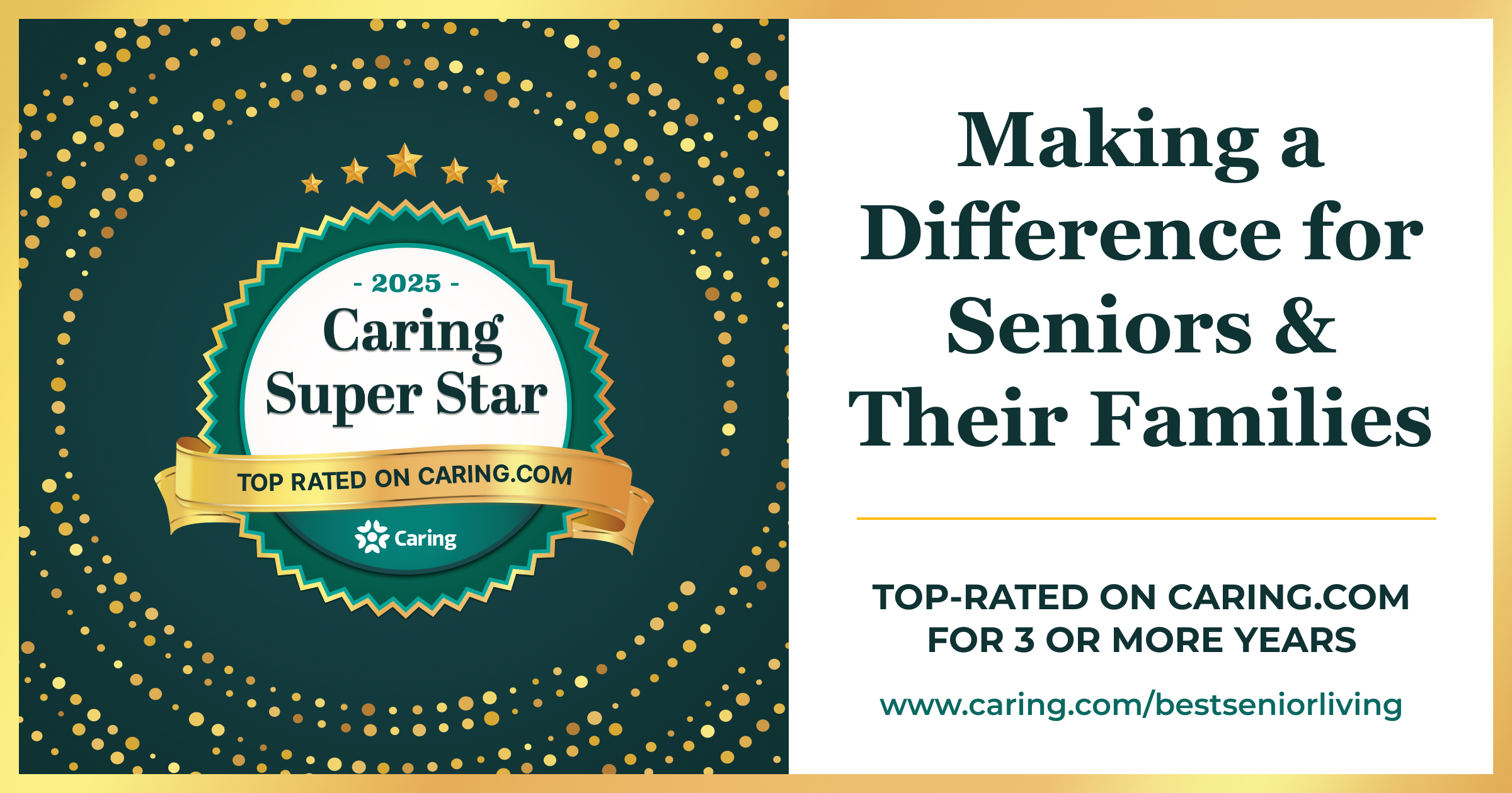 Best Senior Care in Florida Badge