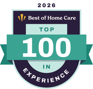Assisting Hands Palm Beach Earns 2026 Best of Home Care® – Top 100 Leader in Experience Award