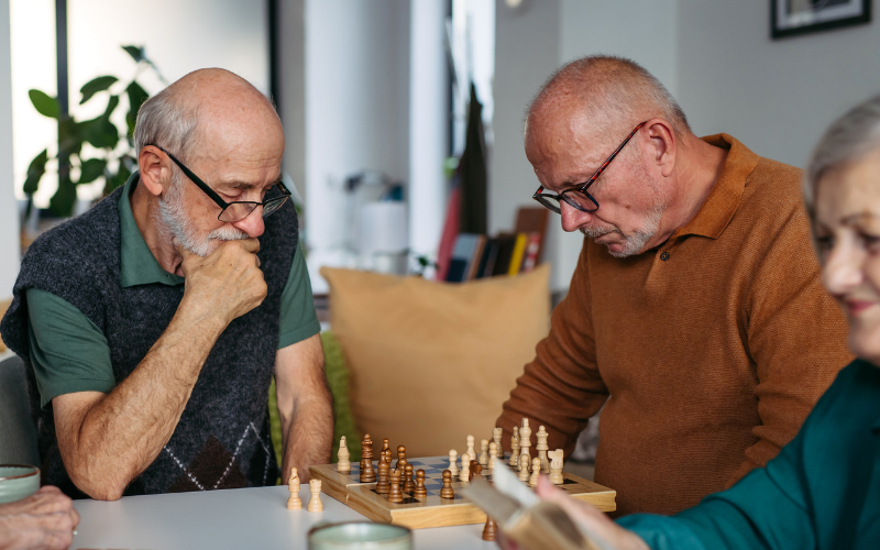 3. Community Ties Keep Seniors Socially Connected
