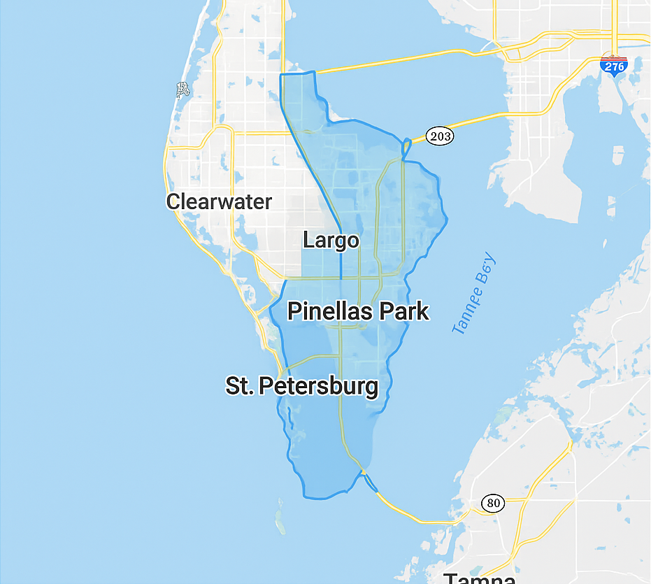 Service Area Map