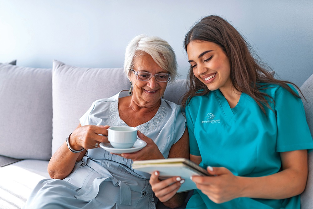 Companion care at home near Tampa by Assisting Hands