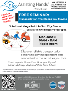 Free June Seminar Transportation Single Flyer