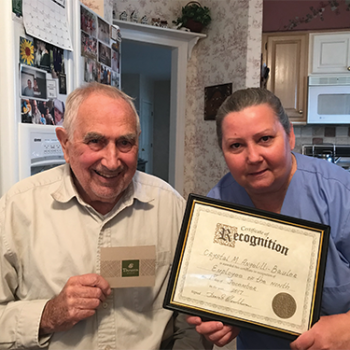 Assisting Hands Schaumburg Caregiver of the Month – Crystal M. Angelilli-Bauler