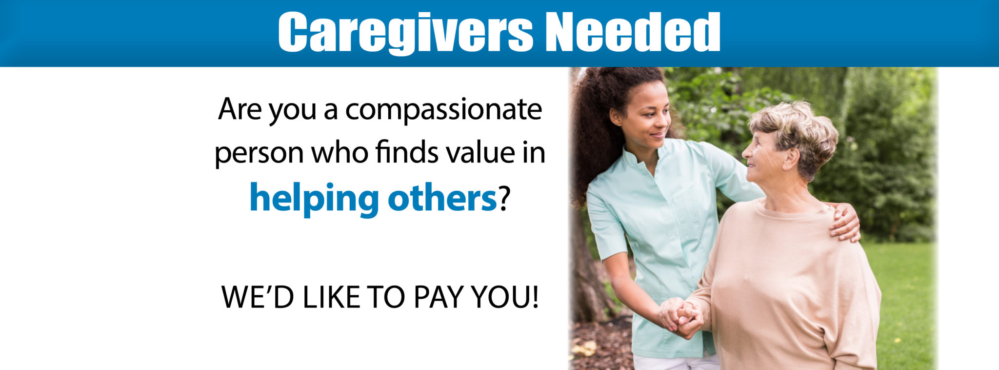 Caregivers Wanted Flyer 