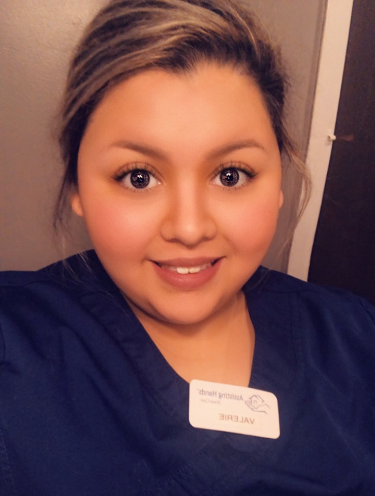 Valerie May Caregiver of the Month assisting Hands Schaumburg
