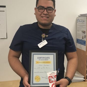 Assisting Hands Park Ridge July Caregiver of the Month Erick