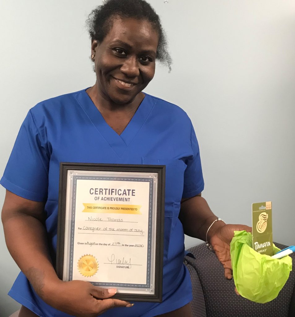 August Caregiver - Nicole