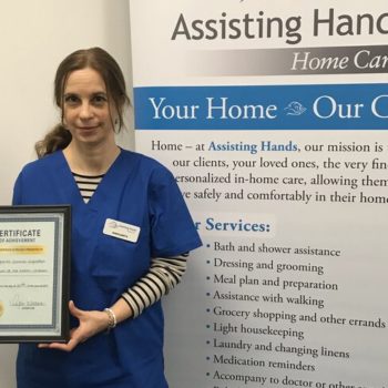 Margarita October Caregiver of the Month
