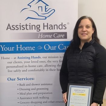 Assisting Hands December Caregiver of the Month - Kim Sims