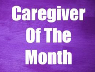 caregiver of the month