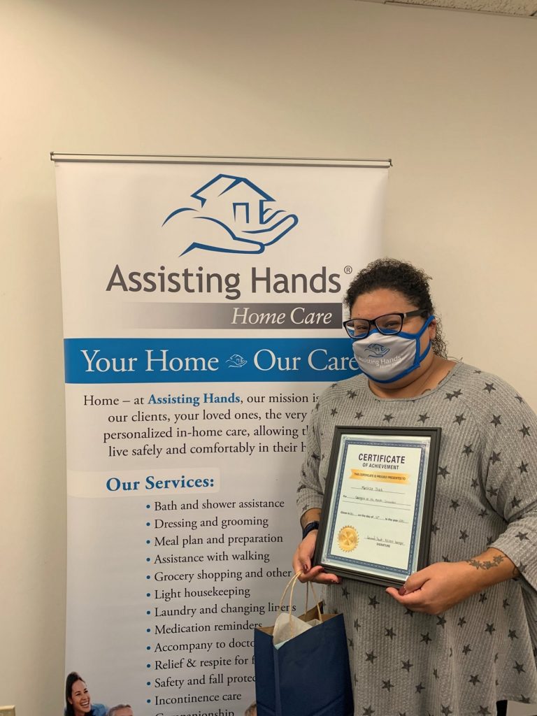 Maritza December Caregiver of the Month