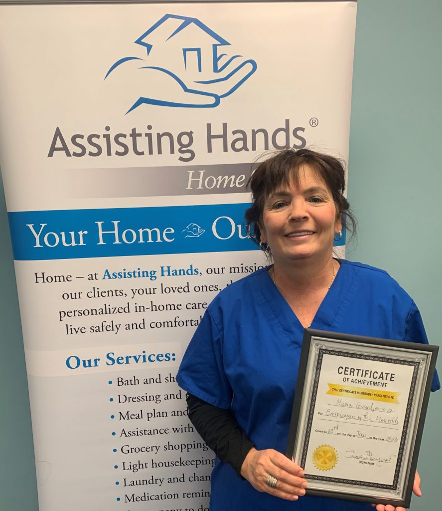 Maria Caregiver of the Month Jan 2023