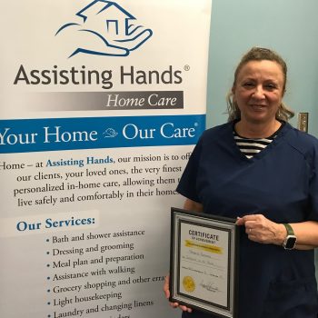 Margarita Caregiver of the month April 2023