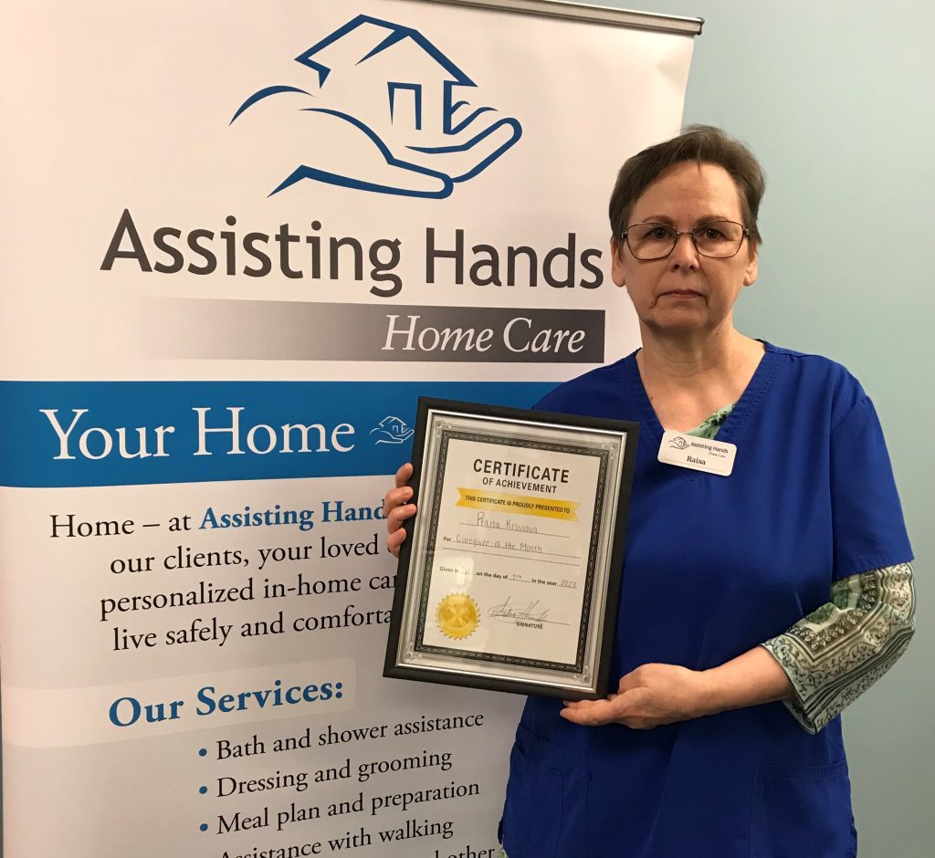 Raisa Caregiver of the Month July 2023