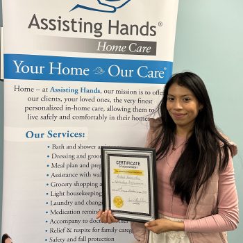Andrea Caregiver of the Month November 2023