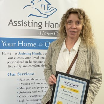 Robin caregiver of the month
