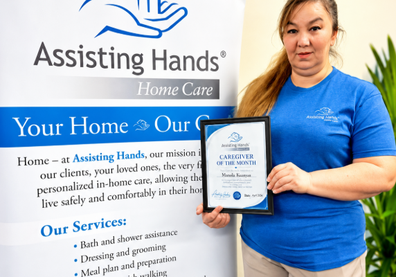 Caregiver of the Month April Khamida