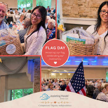 Celebrating Flag Day with The Barns Senior Program