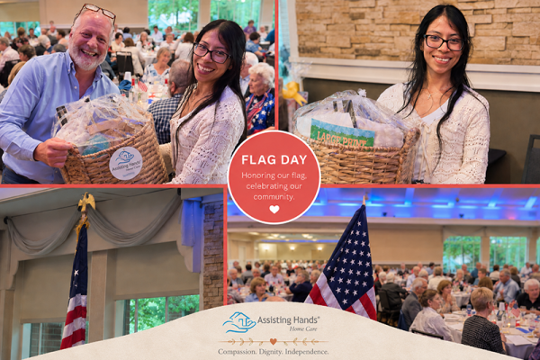 Celebrating Flag Day with The Barns Senior Program