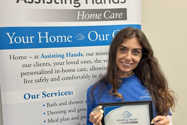 June Caregiver of the Month Monica Suru