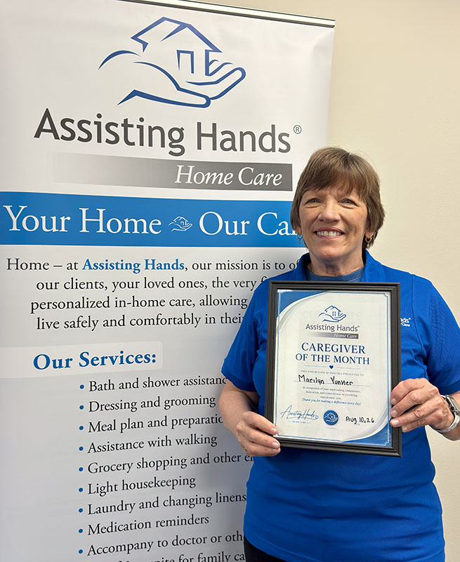 August Caregiver of the Month Marilyn