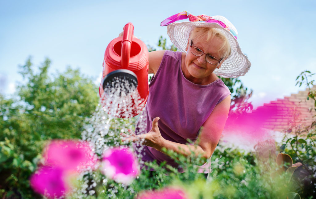 Senior Woman Gardening