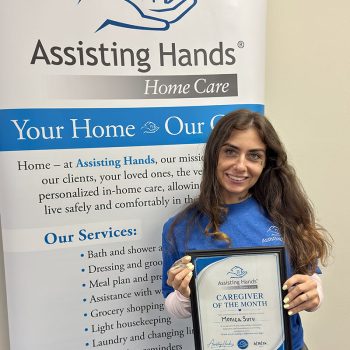 June Caregiver of the Month Monica Suru