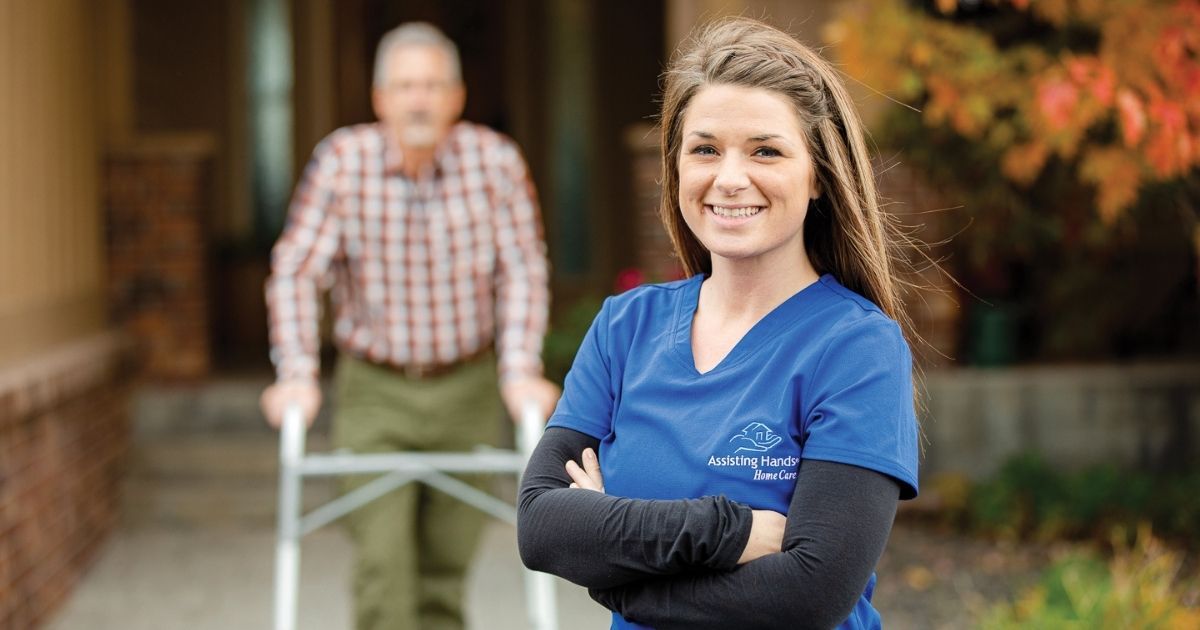 Start your home care career with Assisting Hands today!