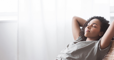 The Ripple Effect: How Self-Care Impacts Your Ability to Provide Quality Care A woman takes a break to relax and practice self-care, something vital for professional caregivers