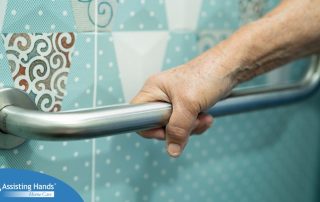 A grab bar represents an addition that can make a home safer for aging in place.