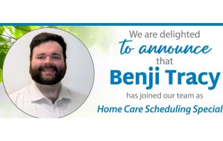 We are delighted to announce that Benji Tracy has joined our team has Home Care Scheduling Specialist.