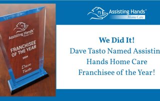 Assisting Hands Home Care Franchisee of the Year Award