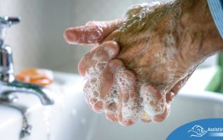 Small daily habits like hand washing support infection prevention in seniors.
