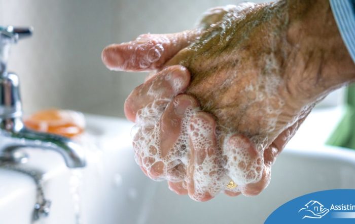 Small daily habits like hand washing support infection prevention in seniors.