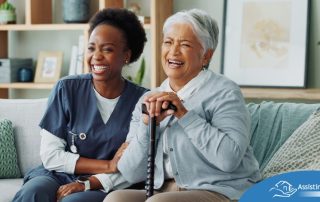 A caregiver enjoying respite care shifts