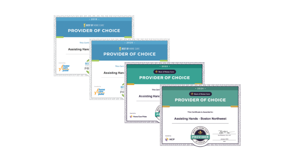 Best of Home Care - Provider of Choice Awards, updated for 2024's award.