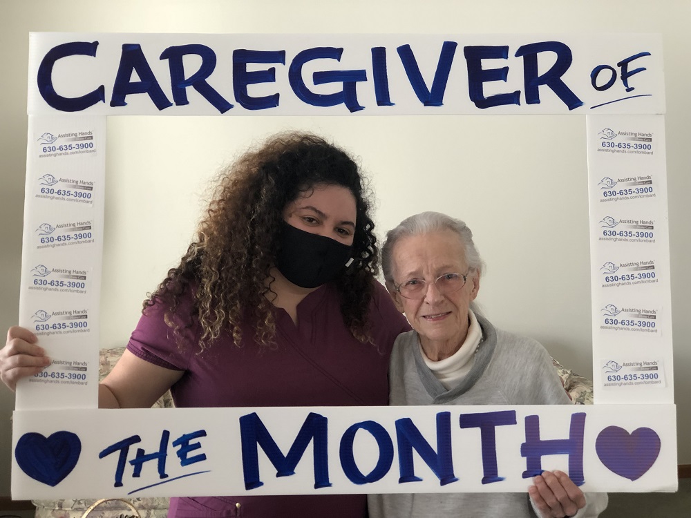 Assisting Hands Lombard IL - Caregiver of the Month January 2022