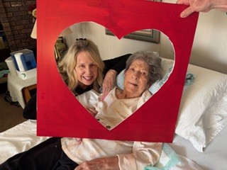 Assisting Hands Home Care of Lombard Valentine's Day visit