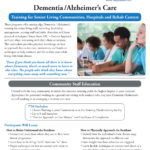 Dementia Training for Senior Living Communities
